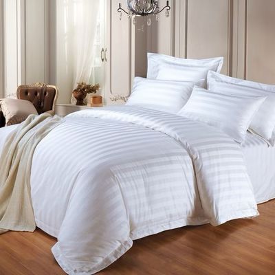 Hotel Hospitaal 3cm Stripe 100% katoenen beddengoed Set Comfortabel